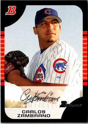 2005 Bowman Carlos Zambrano #109