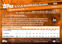 2017 Topps Kyle Barraclough #94