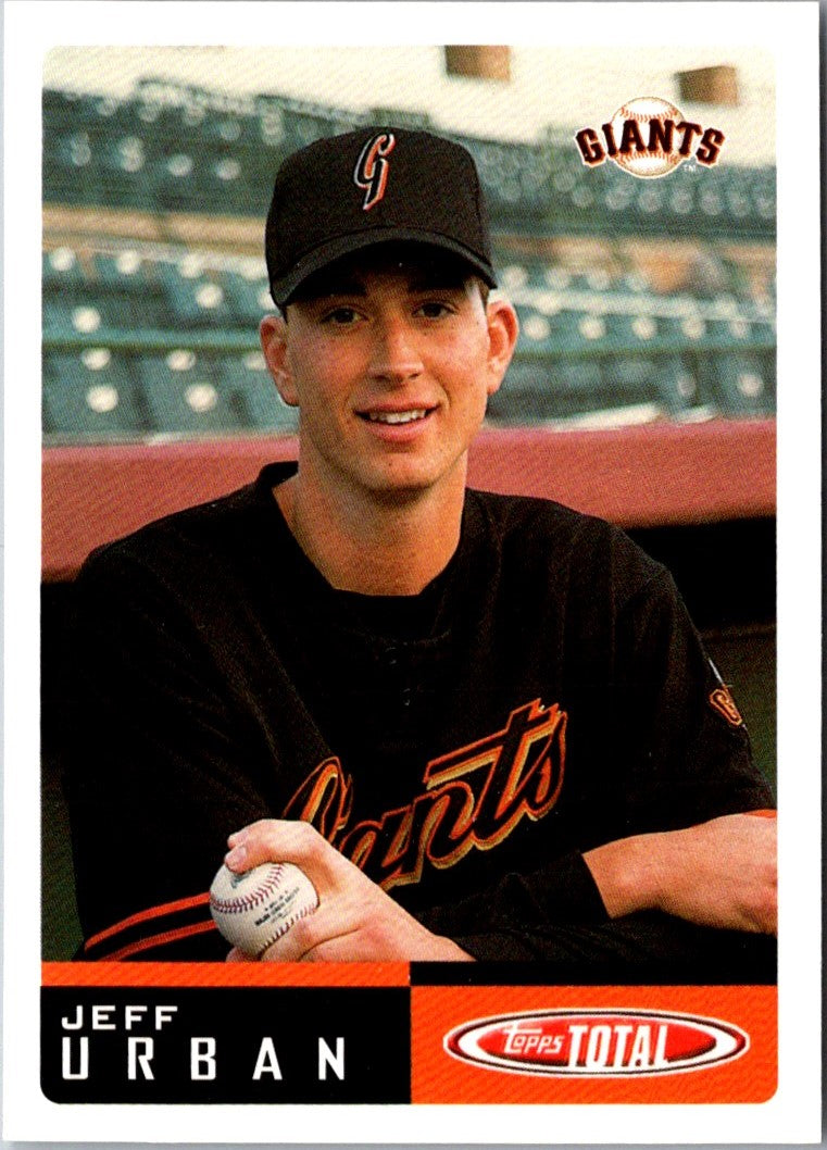 2002 Topps Total Jeff Urban