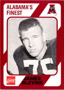 1989 Collegiate Collection Alabama Coke 580 James Blevins