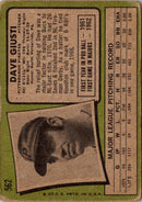 1971 Topps Dave Giusti