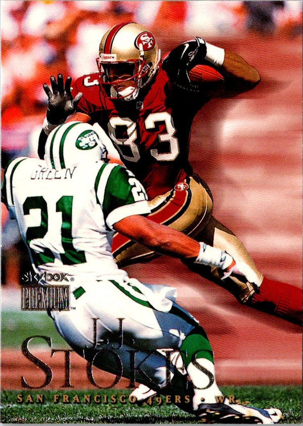 1999 SkyBox Premium J.J. Stokes #139