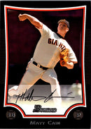 2009 Bowman Matt Cain