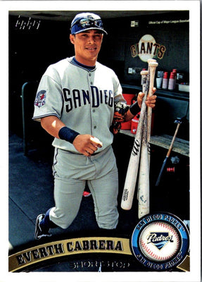 2011 Topps Everth Cabrera #416