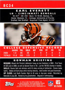 2007 Bowman Chrome Earl Everett