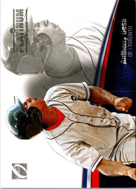 2012 Onyx Platinum Prospects Anthony Gose #PP23 393/500