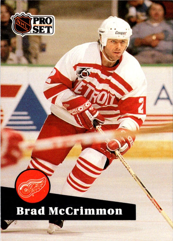 1991 Pro Set Brad McCrimmon #377