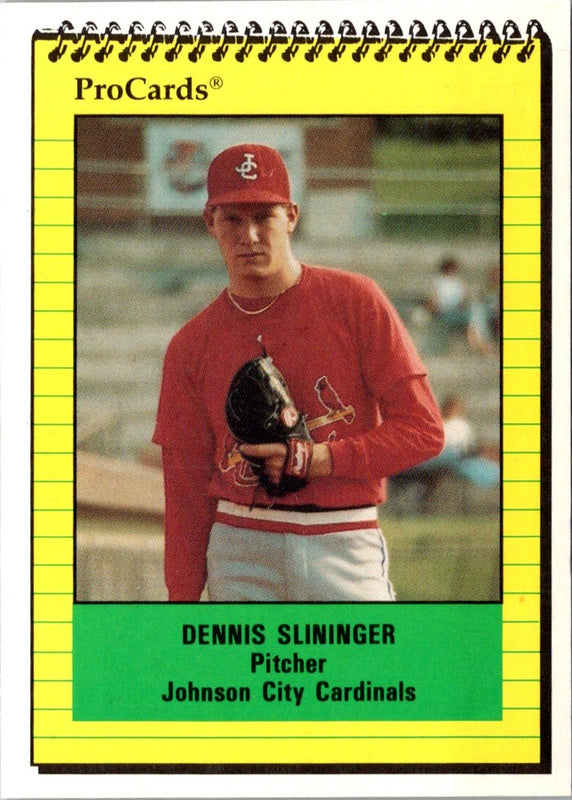 1991 ProCards Dennis Slininger #3978