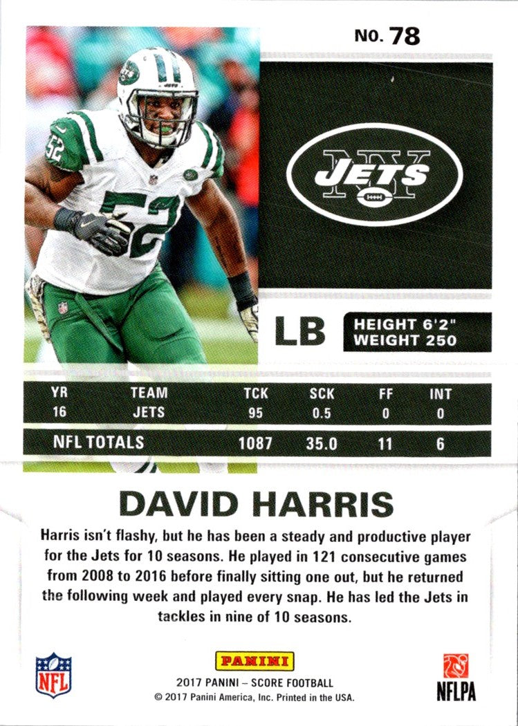 2017 Score David Harris