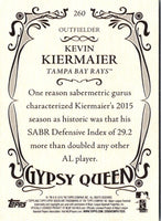 2016 Topps Gypsy Queen Kevin Kiermaier #260