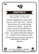 2012 Topps Magic Isaiah Pead