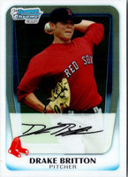 2011 Bowman Chrome Prospect Drake Britton #BCP94