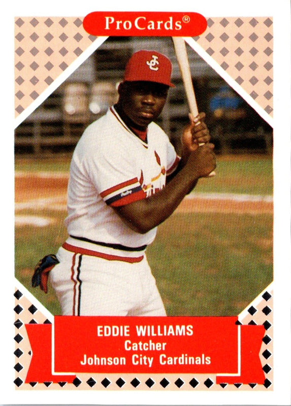 1991 ProCards Tomorrow's Heroes Eddie Williams #323