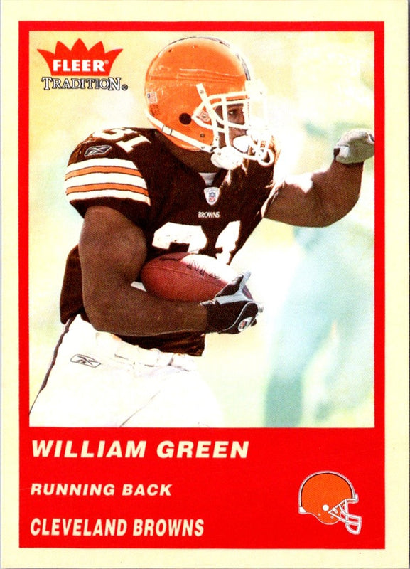 2004 Fleer Tradition William Green #230