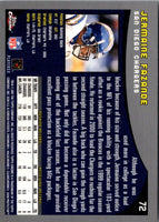 2000 Topps Chrome Jermaine Fazande #72
