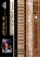 2001 Fleer Triple Crown Jeff Cirillo