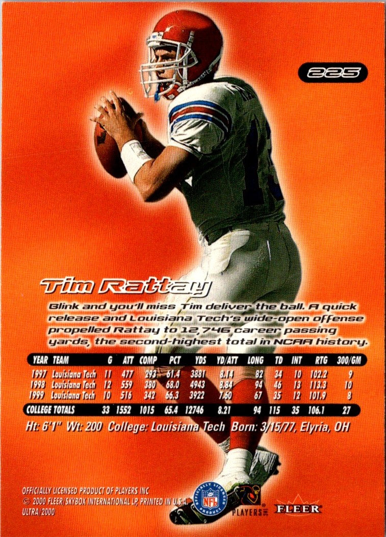 2000 Ultra Tim Rattay