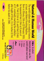 1992 Pro Set Foot Locker Super Bowl Commemorative Header Card #NNO