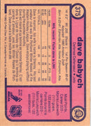 1982 O-Pee-Chee Dave Babych