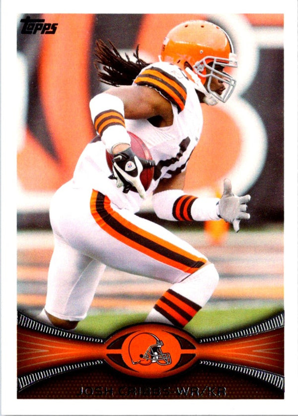 2012 Topps Josh Cribbs #402