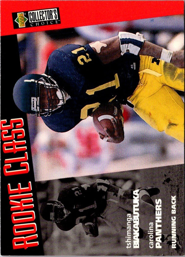 1996 Upper Deck Rookie Jumbos Tshimanga Biakabutuka #7