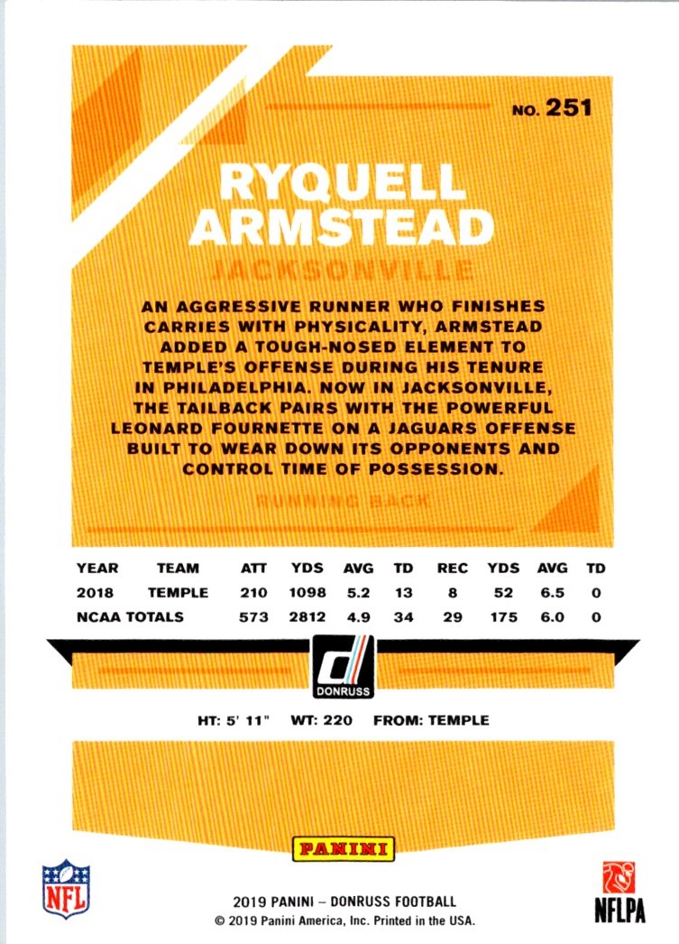 2019 Donruss Ryquell Armstead