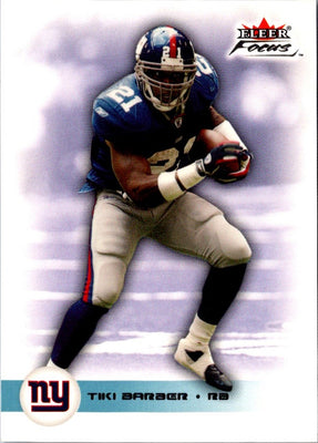 2003 Fleer Focus Tiki Barber #65