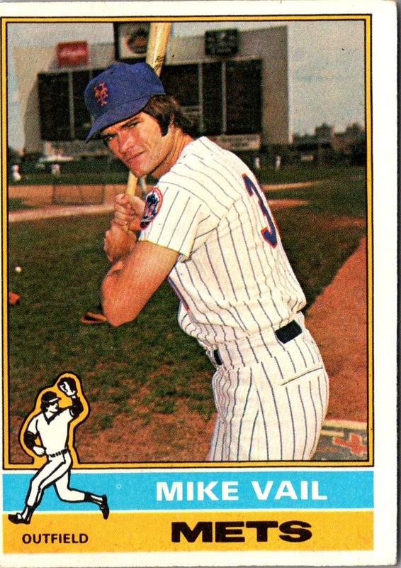 1976 Topps Mike Vail #655 Rookie