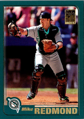 2001 Topps Mike Redmond #14