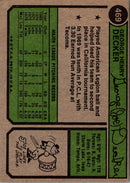 1974 Topps Joe Decker