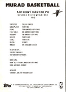 2009 Topps Anthony Randolph