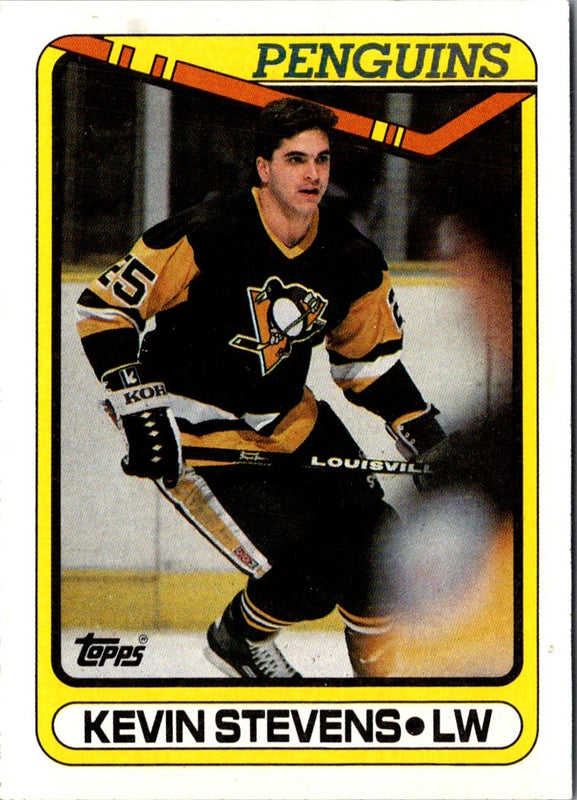1990 Topps Kevin Stevens #360 Rookie