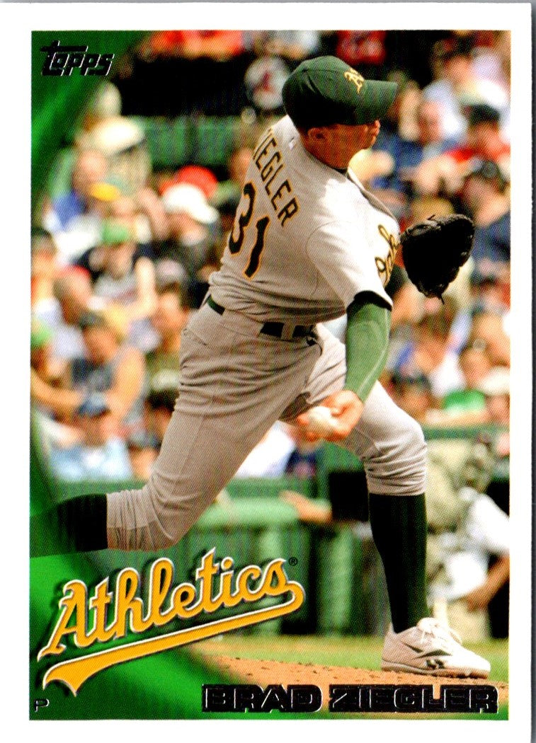 2010 Topps Update Brad Ziegler