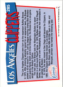 1991 Hoops Los Angeles Clippers