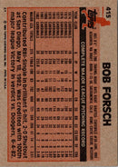 1983 Topps Bob Forsch