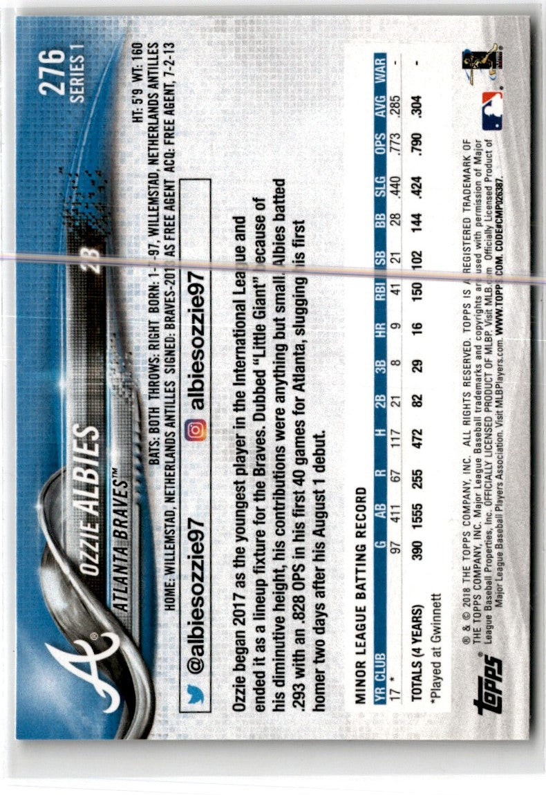 2018 Topps Ozzie Albies