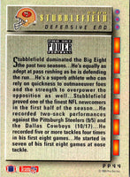 1993 Pro Set Power Update Prospects Gold Dana Stubblefield #PP44