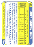 1987 Topps Traded Greg Booker #6T