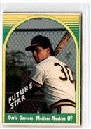 1987 Madison Muskies Police Ozzie Canseco