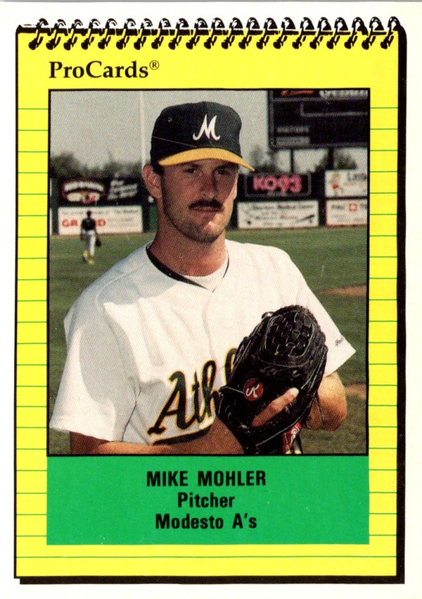 1991 ProCards Mike Mohler #3084