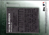 2020 Bowman Platinum Top Prospects Teal Peyton Burdick #TOP-7