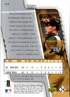 2001 SPx Toby Hall #154