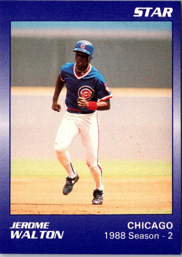 1990 Star Jerome Walton #8