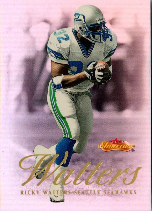 2000 Fleer Showcase Ricky Watters #100
