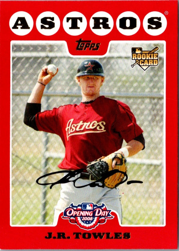 2008 Topps Opening Day J.R. Towles #219 Rookie