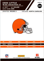 2012 Score Greg Little #285