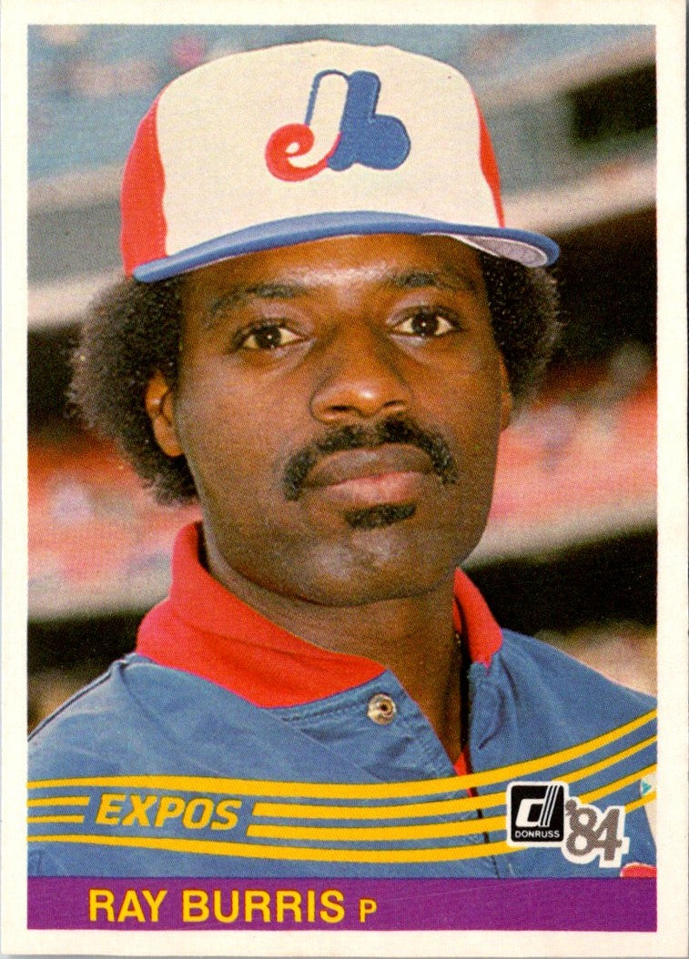1984 Donruss Ray Burris