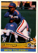 1984 Donruss Wayne Tolleson