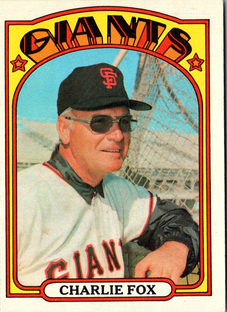 1972 Topps Charlie Fox