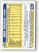 1987 Topps Tiffany Mike Trujillo
